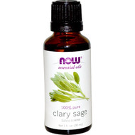 Now Foods, Essential Oils, Clary Sage, 1 fl oz (30 ml)