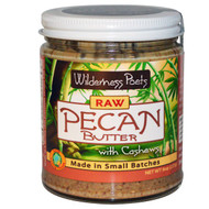 Wilderness Poets, Organic Raw Pecan Butter with Cashews, 8 oz (227 g)