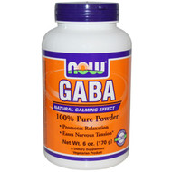 Now Foods, GABA, Pure Powder, 6 oz (170 g)