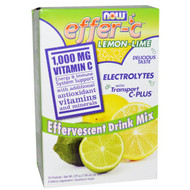 Now Foods, Effer-C, Effervescent Drink Mix, Lemon-Lime, 30 Packets, (7.5 g) Each