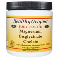 Healthy Origins Magnesium Bisglycinate Chelate -- 8 oz