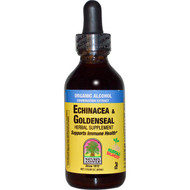 Natures Answer, Echinacea & Goldenseal, Alcohol-Free, 1,000 mg, 2 fl oz (60 ml)
