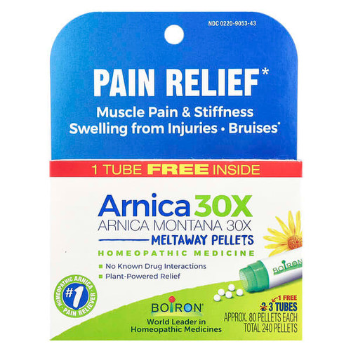 <img alt="Boiron, Arnica Montana, 30X, 3 Tubes, Approx. 80 Pellets Each" title="Boiron, Arnica Montana, 30X, 3 Tubes, Approx. 80 Pellets Each,306969050439"