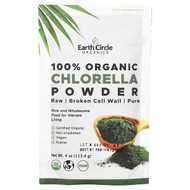 <img alt="Earth Circle Organics, 100% Organic Chlorella Powder, 4 oz (113.4 g)" title="Earth Circle Organics, 100% Organic Chlorella Powder, 4 oz (113.4 g),813313015032"