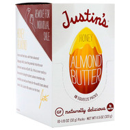 Justins Nut Butter, Honey Almond Butter, 10 Squeeze Packs, 1.15 oz (32 g) Each