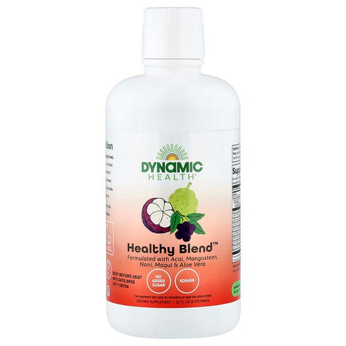 <img alt="Dynamic Health, Healthy Blend, 32 fl oz (946 ml)" title="Dynamic Health, Healthy Blend, 32 fl oz (946 ml),790223100686"