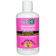Lily of the Desert, Aloe Vera 80, Stomach Formula, 32 fl oz (.95 L)