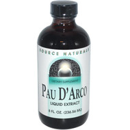 Source Naturals Pau D'Arco Liquid Extract -- 8 fl oz