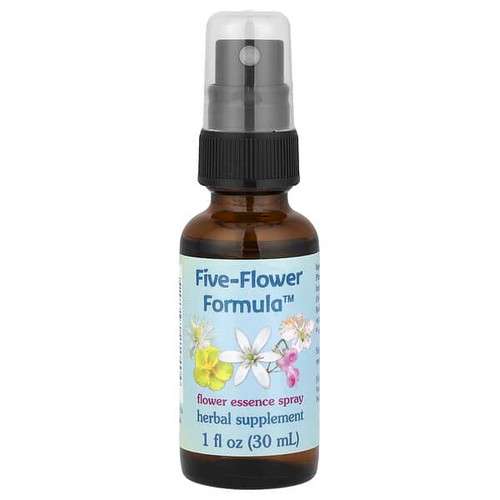 <img alt="Flower Essence Services, Five-Flower Formula, Flower Essence Spray, 1 fl oz (30 ml)" title="Flower Essence Services, Five-Flower Formula, Flower Essence Spray, 1 fl oz (30 ml),782932210404"