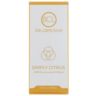 BCL, Be Care Love, 100% Pure Essential Oil Blend, Simply Citrus, 0.34 fl oz (10 ml)