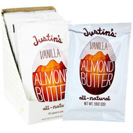 Justins Nut Butter, Vanilla Almond Butter, 10 Squeeze Packs, 1.15 oz (32 g) Each