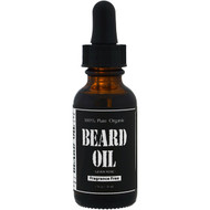 Leven Rose, 100% Pure Organic Beard Oil, Fragrance Free , 1 fl oz (30 ml)