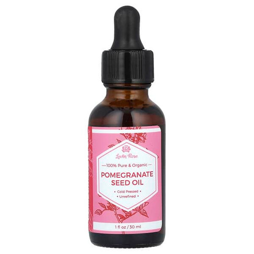 <img alt="Leven Rose, 100% Pure & Organic, Pomegranate Seed Oil, 1 fl oz (30 ml)" title="Leven Rose, 100% Pure & Organic, Pomegranate Seed Oil, 1 fl oz (30 ml),858517007087"