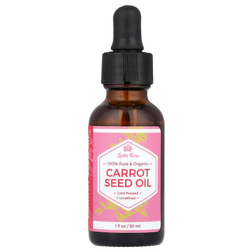 <img alt="Leven Rose, 100% Pure & Organic, Carrot Seed Oil, 1 fl oz (30 ml)" title="Leven Rose, 100% Pure & Organic, Carrot Seed Oil, 1 fl oz (30 ml),858517007070"