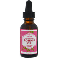 Leven Rose, 100% Pure & Organic Rosehip Oil, 1 fl oz (30 ml)