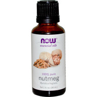 Now Foods, Essential Oils, Nutmeg, 1 fl oz (30 ml)