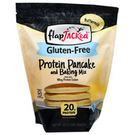 FlapJacked, Protein Pancake and Baking Mix, Gluten-Free Buttermilk, 24 oz (680 g)