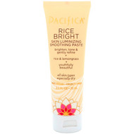 Pacifica, Rice Bright, Skin Luminizing Smoothing Paste, 2.5 fl oz (73 ml)