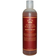 Nubian Heritage, Body Wash, Honey & Black Seed, 13 fl oz (384 ml)