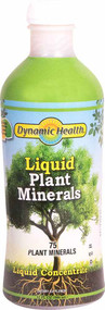 Dynamic Health Liquid Plant Minerals Natural Lemon Lime - 12 fl oz