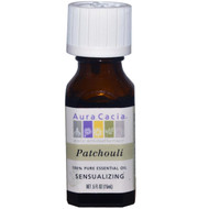 Aura Cacia, Pure Essential Oil, Patchouli, .5 fl oz (15 ml)