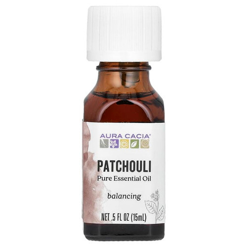 <img alt="Aura Cacia, Pure Essential Oil, Patchouli, 0.5 fl oz (15 ml)" title="Aura Cacia, Pure Essential Oil, Patchouli, 0.5 fl oz (15 ml),051381911300"