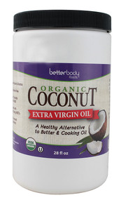 Better Body Foods Virgin Organic Coconut Oil -- 28 fl oz