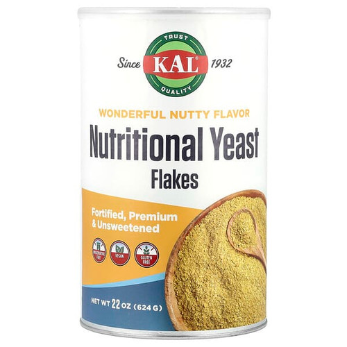 <img alt="KAL, Nutritional Yeast Flakes, 22 oz (624 g)" title="KAL, Nutritional Yeast Flakes, 22 oz (624 g),021245380108"