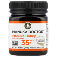 <img alt="Manuka Doctor, Multifloral Manuka Honey, MGO 35+, 8.75 oz (250 g)" title="Manuka Doctor, Multifloral Manuka Honey, MGO 35+, 8.75 oz (250 g),852469004309"