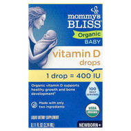 <img alt="Mommys Bliss, Organic Baby, Vitamin D Drops, Newborn +, 0.11 fl oz (3.24 ml)" title="Mommys Bliss, Organic Baby, Vitamin D Drops, Newborn +, 0.11 fl oz (3.24 ml),679234056024"
