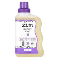 <img alt="ZUM, Laundry Soap, Lavender, 32 fl oz (0.94 l)" title="ZUM, Laundry Soap, Lavender, 32 fl oz (0.94 l),663204362901"