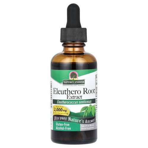 <img alt="Natures Answer, Eleuthero Root Extract, Alcohol-Free, 160 mg, 2 fl oz (60 ml)" title="Natures Answer, Eleuthero Root Extract, Alcohol-Free, 160 mg, 2 fl oz (60 ml),083000006715"