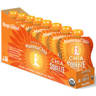 Mamma Chia, Organic, Chia Squeeze, Vitality Snack, Mango Coconut, 8 Squeeze, 3.5 oz (99 g) Each