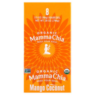 <img alt="Mamma Chia, Organic Chia Squeeze, Vitality Snack, Mango Coconut, 8 Squeezes, 3.5 oz (99 g) Each" title="Mamma Chia, Organic Chia Squeeze, Vitality Snack, Mango Coconut, 8 Squeezes, 3.5 oz (99 g) Each,856516002416"