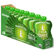 Mamma Chia, Chia Squeeze Vitality Snack, Green Magic, 8 Squeeze, 3.5 oz (99 g) Each