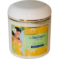 Island Essence, Bath Salt, Gardenia, 11 oz (330 g)