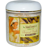 Island Essence, Bath Salt, Tropical Vanilla, 11 oz (330 g)