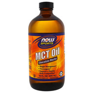 Now Foods, Sports, MCT Oil, Chocolate Mocha, 16 fl oz (473 ml)