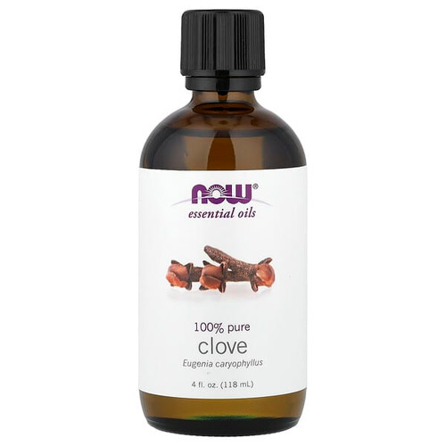 <img alt="NOW Foods, Essential Oils, Clove, 4 fl oz (118 ml)" title="NOW Foods, Essential Oils, Clove, 4 fl oz (118 ml),733739075413"