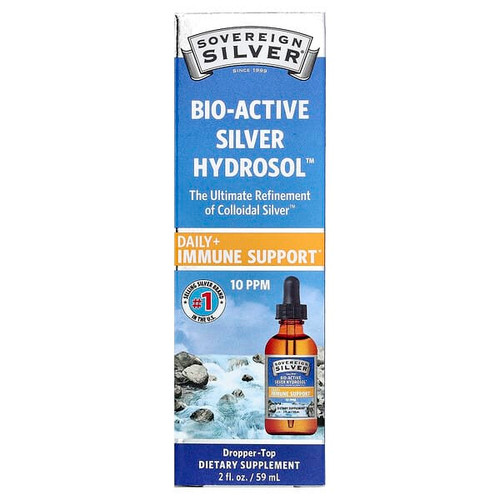 <img alt="Sovereign Silver, Bio-Active Silver Hydrosol, Dropper-Top, 2 fl oz (59 ml)" title="Sovereign Silver, Bio-Active Silver Hydrosol, Dropper-Top, 2 fl oz (59 ml),684088232364"