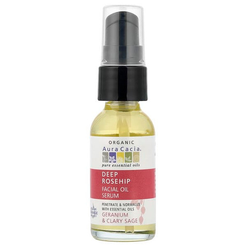 <img alt="Aura Cacia, Organic Deep Rosehip Facial Oil Serum, Geranium & Clary Sage, 1 fl oz (30 ml)" title="Aura Cacia, Organic Deep Rosehip Facial Oil Serum, Geranium & Clary Sage, 1 fl oz (30 ml),051381997588"