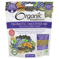 Organic Traditions Probiotic Smoothie Mix Berry Burst -- 7 oz