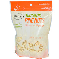 Woodstock Farms, Organic Pine Nuts, 6 oz (170 g)