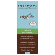 MD Moms, Baby Silk, Delicate Skin Comfort, Silky Liquid Powder, 3 oz (85 g)