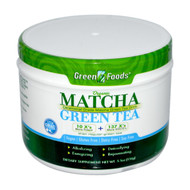 Green Foods , Organic Matcha + Brown Rice Solids, 5.5 oz (156 g)
