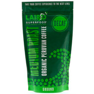 Laird Superfood, Organic Peruvian Coffee, Decaf Medium Roast, Ground, 12 oz (340 g)