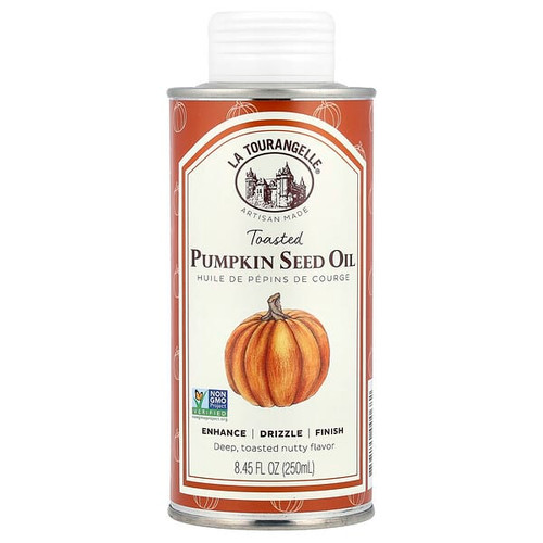 <img alt="La Tourangelle, Toasted Pumpkin Seed Oil, 8.45 fl oz (250 ml)" title="La Tourangelle, Toasted Pumpkin Seed Oil, 8.45 fl oz (250 ml),857190000682"