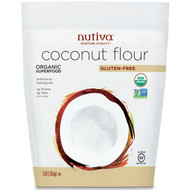 Nutiva, Organic, Coconut Flour, Gluten Free, 3 lb (1.36 kg)