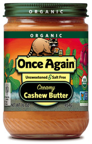 Once Again, Organic Cashew Butter - 16 oz