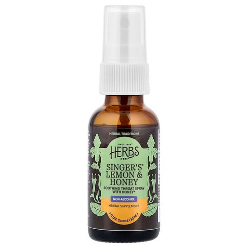 <img alt="Herbs Etc., Singers, Non Alcohol, Lemon & Honey, 1 fl oz (30 ml)" title="Herbs Etc., Singers, Non Alcohol, Lemon & Honey, 1 fl oz (30 ml),765704333211"